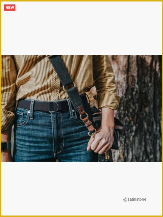 Canvas Web Belt with Zinc Alloy Double D-Ring Buckle - 8 Pack Adjustable main image 7